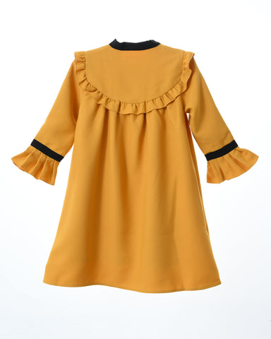 Emma dress (mustard)