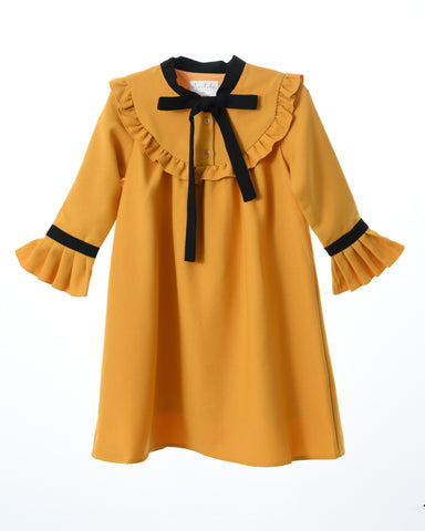 Emma dress (mustard)