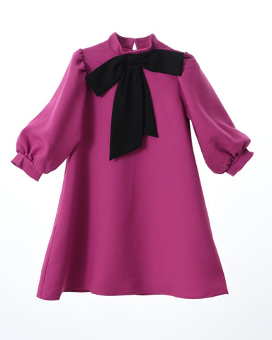 Megan dress (fuschia pink)