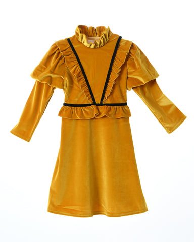 Mira dress (gold)