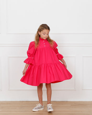 Eloise dress (hot pink)